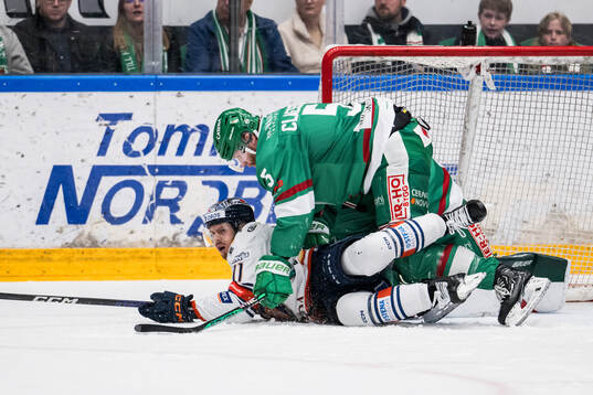 Växjös Kalle Kossila och Rögles Ludvig Claesson