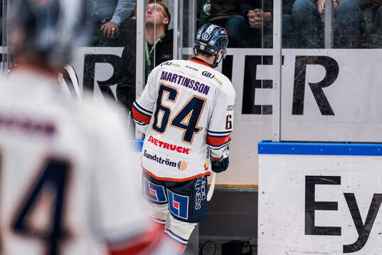 Växjös Eric Martinsson blir utvisad