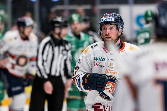 Växjös Dylan McLaughlin deppar