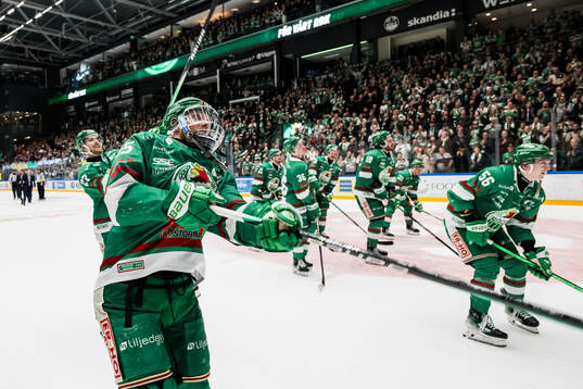 Rögles Simon Ryfors jublar