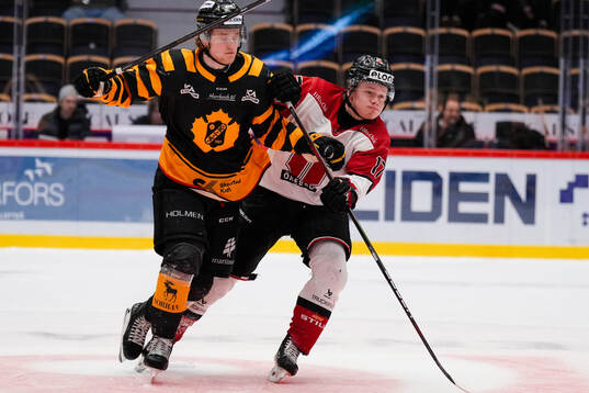 Skellefteås Gustav Hedberg och Örebros Kalle Carlsson