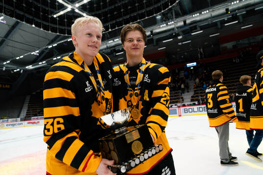 Skellefteås Melker Lovenlund och Oskar Vuollet
