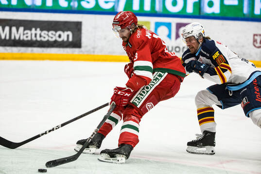 Moras Fabian Ilestedt och Djurgårdens Jakob Ragnarsson