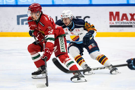 Moras Ludvig Levinsson och Djurgårdens Daniel Glad