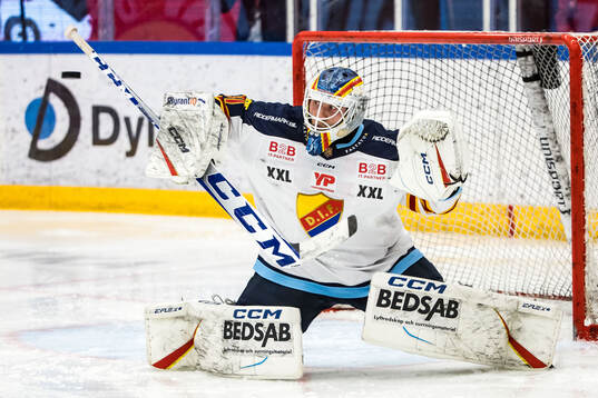 Djurgårdens målvakt Viktor Andrén