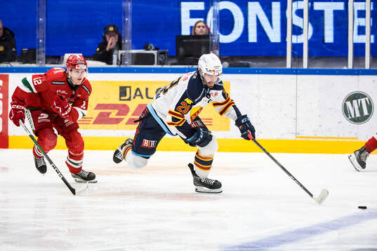 Moras Filip Björkman och Djurgårdens Axel Andersson