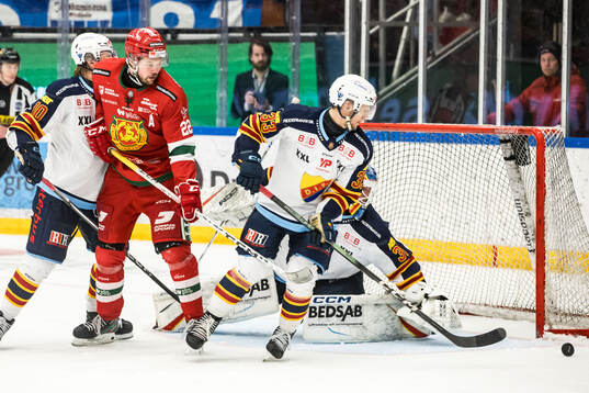 Moras Måns Carlsson och Djurgårdens Daniel Glad