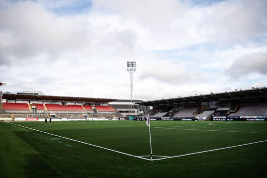 Interiör vy av Behrn Arena