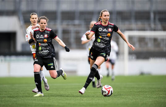 Lidköpings Ida Ahlbom och Astrid Nyquist