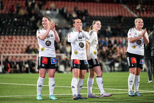 Örebros Grace Wallin, Emilia Andersson, Cornelia Karlsson