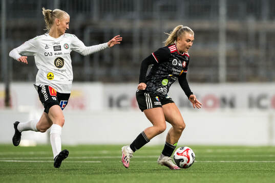 Lidköpings Julia Elvbo och Örebros Ella Gunnarsson