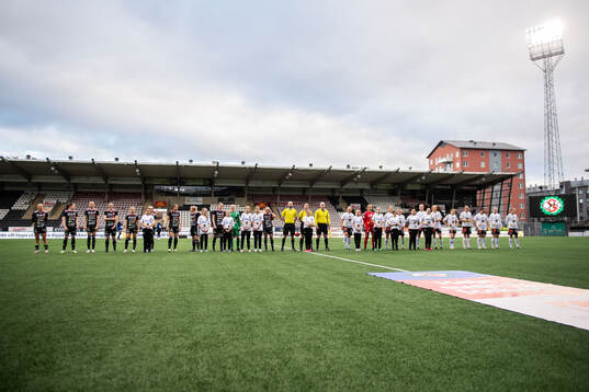 Lidköpings spelare och Örebros spelare