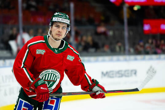 Frölundas Jere Innala innan semifinal fyra i SHL mellan
