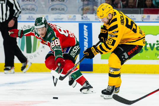 Frölundas Malte Strömwall och Skellefteås Oskar Nilsson