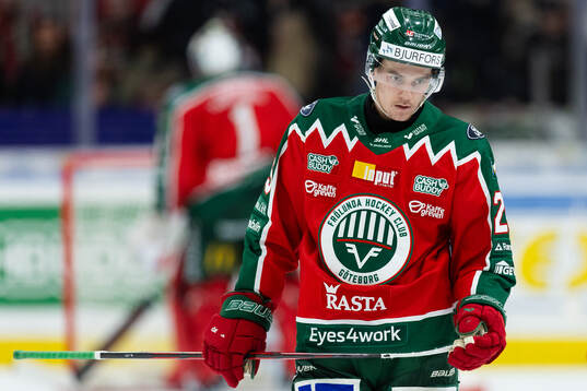 Frölundas Pontus Johansson deppar
