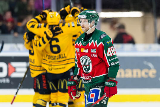 Frölundas Carl Klingberg deppar