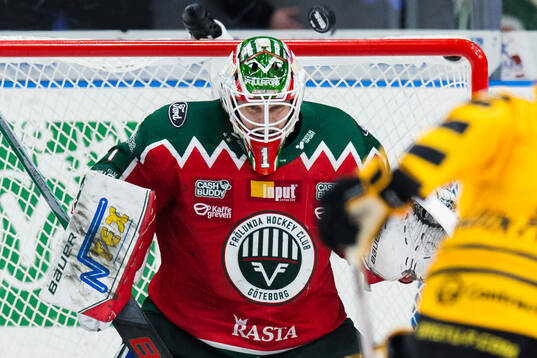 Frölundas målvakt Lars Johansson