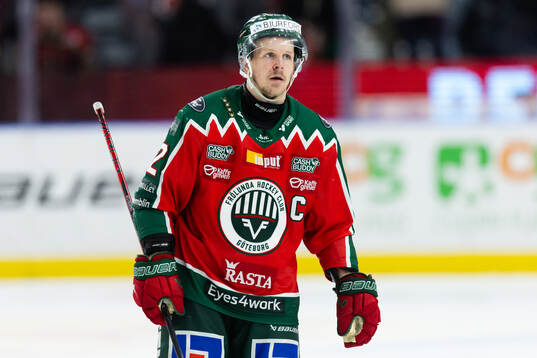 Frölundas Max Friberg deppar