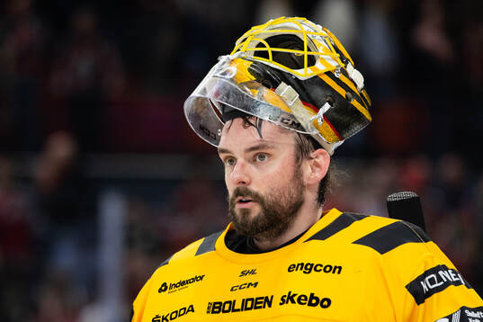 Skellefteås målvakt Gustaf Lindvall