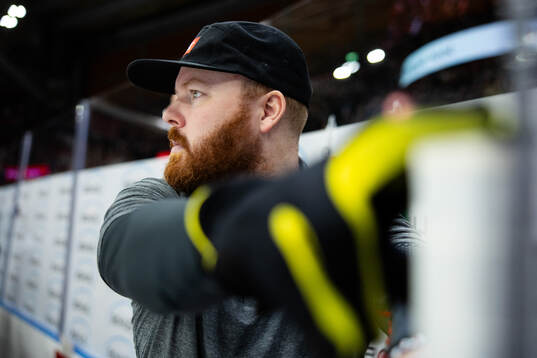 Frölundas materialförvaltare Andy Fagerström