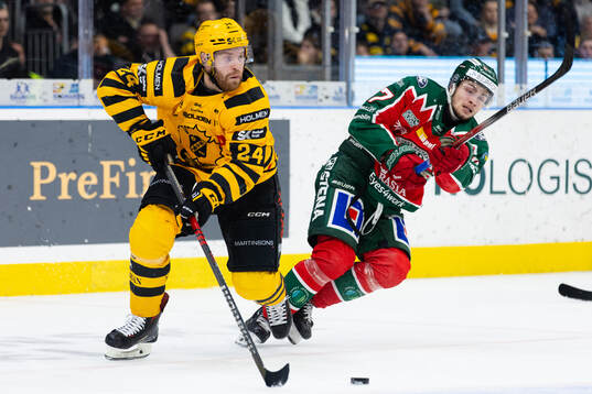 Skellefteås Oscar Lindberg och Frölundas Isac Born