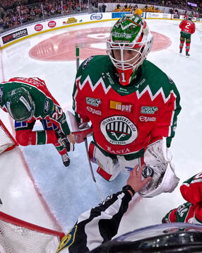 Frölundas målvakt Lars Johansson