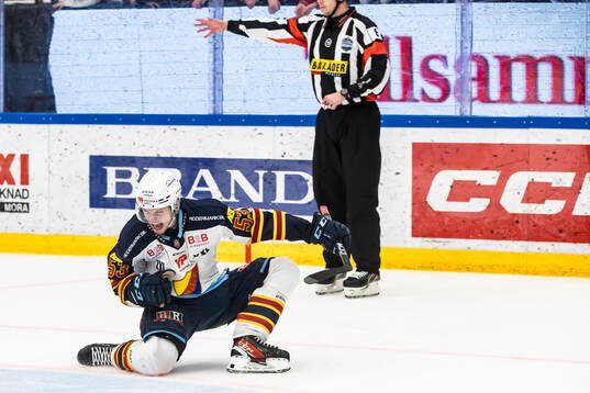 Djurgårdens David Blomgren jublar