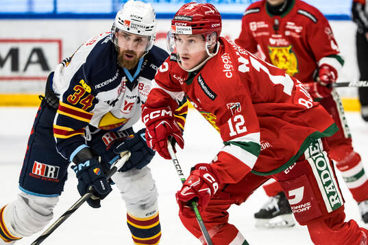 Djurgårdens Daniel Brodin och Moras Filip Björkman