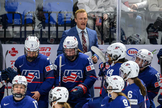 Head coach John Wroblewski of USA