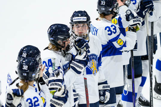 Siiri Yrjola of Finland looks dejected