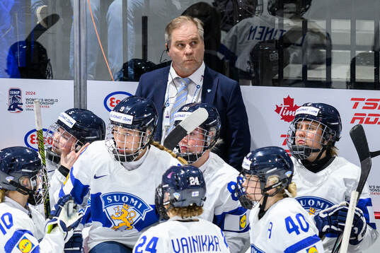 Assistant coach Mikko Palsola of Finland