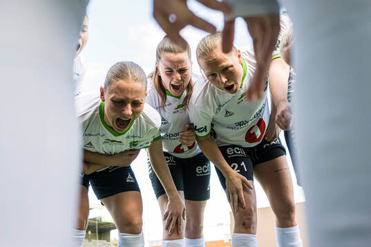 Inger Vadder Sandland, Emilia Ruud and Silje Bekkåsen