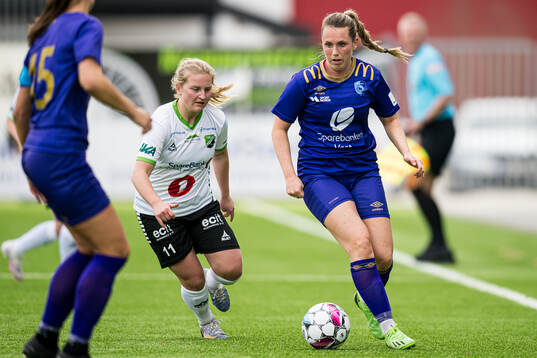Synne Kristine Hamborg of Hønefoss and Ine Marie Thoresen