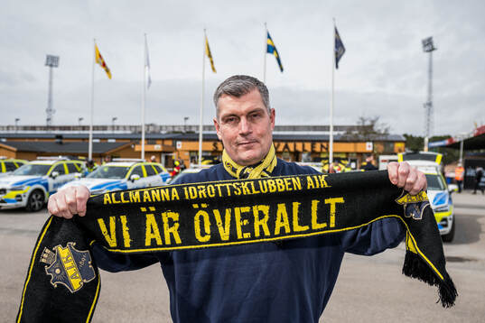 En AIK-supporter
