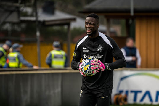 AIKs målvakt Ismael Diawara