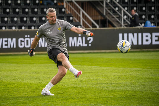 Mjällbys målvaktstränare Lasse Levinsson