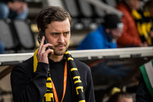 Mjällbys klubbchef Jacob Lennartsson