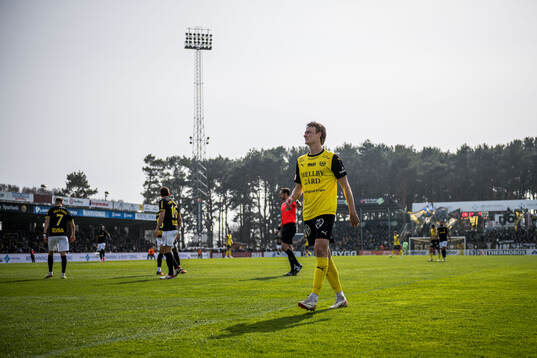 Mjällbys Alexander Johansson deppar