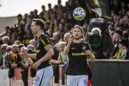 AIKs Bersant Celina och Axel Björnström