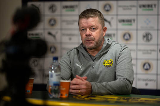 Mjällbys tränare Anders Torstensson