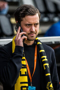 Mjällbys klubbchef Jacob Lennartsson