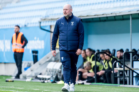 Malmö FFs tränare Jonas Valfridsson