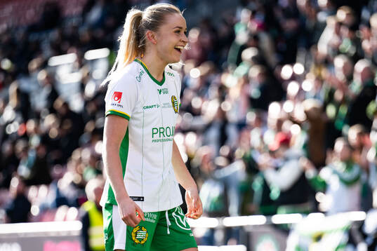 Hammarbys Anna Jøsendal jublar