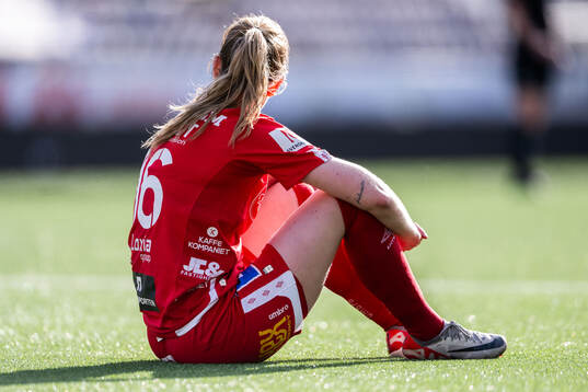KIF Örebros Katla Maria Thordardottir deppar