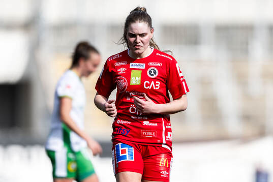 KIF Örebros Bergþora Sol Ásmundsdottir deppar