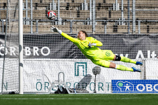 Hammarbys målvakt Anna Tamminen