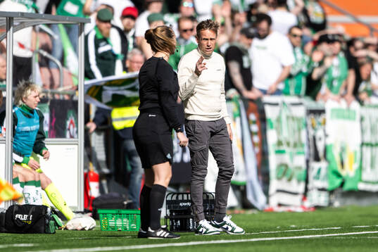 Hammarbys tränare Martin Sjögren