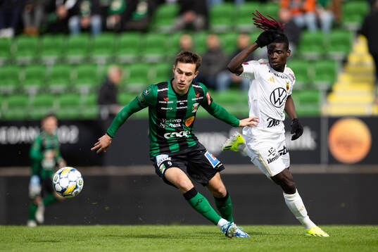 Varbergs Anton Kurochkin och Östersunds Yannick Armel