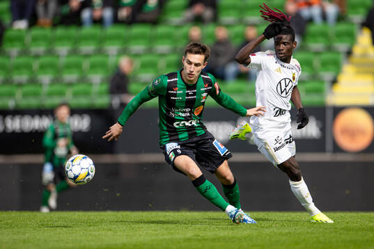 Varbergs Anton Kurochkin och Östersunds Yannick Armel
