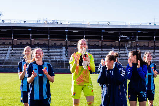 Djurgårdens Matilda Plan, Sessy Åsland och målvakt